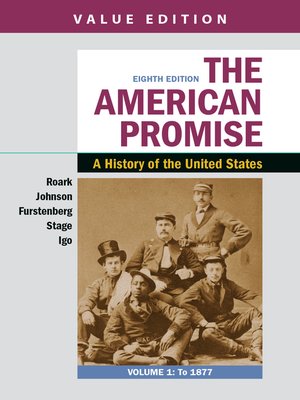 cover image of The American Promise, Value Edition, Volume 1
